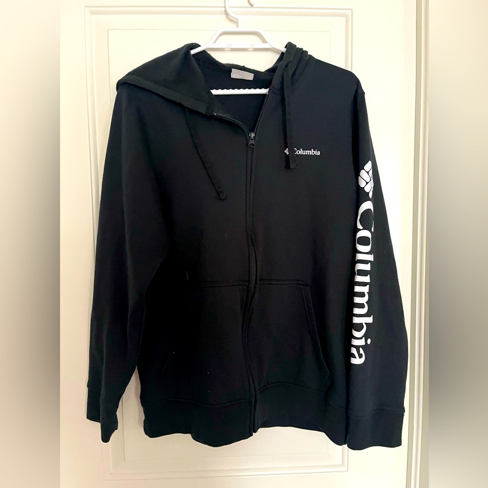 COLUMBIA zip up hoodie men’s size L